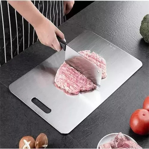 TABLA PARA PICAR EN ACERO INOXIDABLE