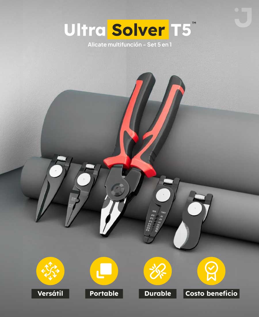 ALICATE ULTRA SOLVER 5 EN 1